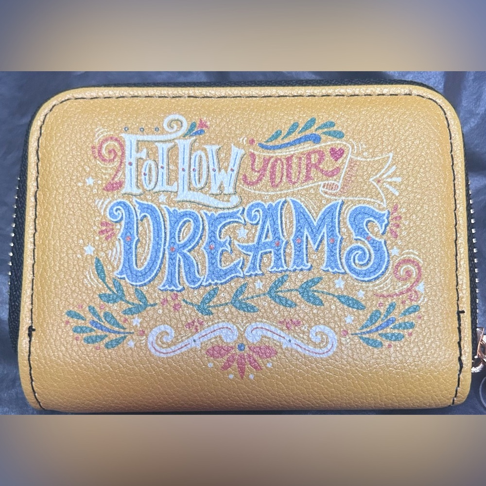Follow your dreams Zipper Wallet - Picture 2 of 3